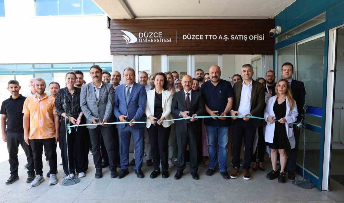 Düzce Üniversitesi Teknoloji Transfer Ofisi satış ofisiyle bilgi birikiminin ürüne