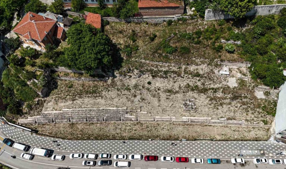 Bolu’da 2008 yılında keşfedilen Roma dönemine ait antik stadion kalıntısı,