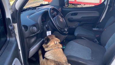 Bolu’da polis ekipleri tarafından durdurulan bir araçta yapılan aramada 102,88