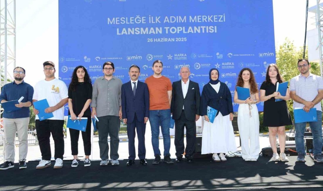 Kocaeli’nin Gebze ilçesinde faaliyet gösteren GOSB Teknopark’ta kurulan “Mesleğe İlk
