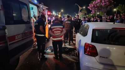 Sakarya’nın Karasu ilçesinde çöp atmaya giden kadın, otomobil çarpması sonucu