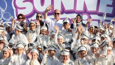 Darıca Belediyesi’nin her yıl geleneksel olarak düzenlediği sünnet şöleni, 22