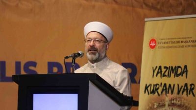 Diyanet İşleri Başkanı Prof. Dr. Ali Erbaş, “Din ve ahlak