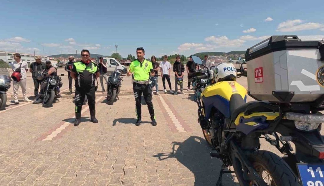 En çok motosiklet kazasının yaşandığı Bilecik’te sürücülerine uygulamalı eğitim verildi En çok motosiklet kazası yaşandığı Bilecik’te, kazalarını azaltmak ve trafikte