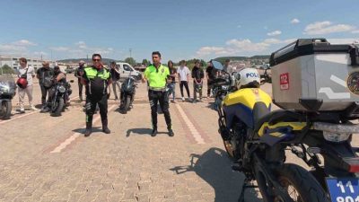 En çok motosiklet kazası yaşandığı Bilecik’te, kazalarını azaltmak ve trafikte
