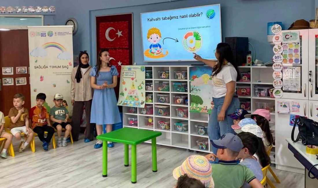Erken yaşta sağlık ve doğa farkındalığı kazandılar SUBÜ Sağlıklı Yaşam ve Bağımlılıkla Mücadele Topluluğu, ÜNİDES çerçevesinde desteklenen