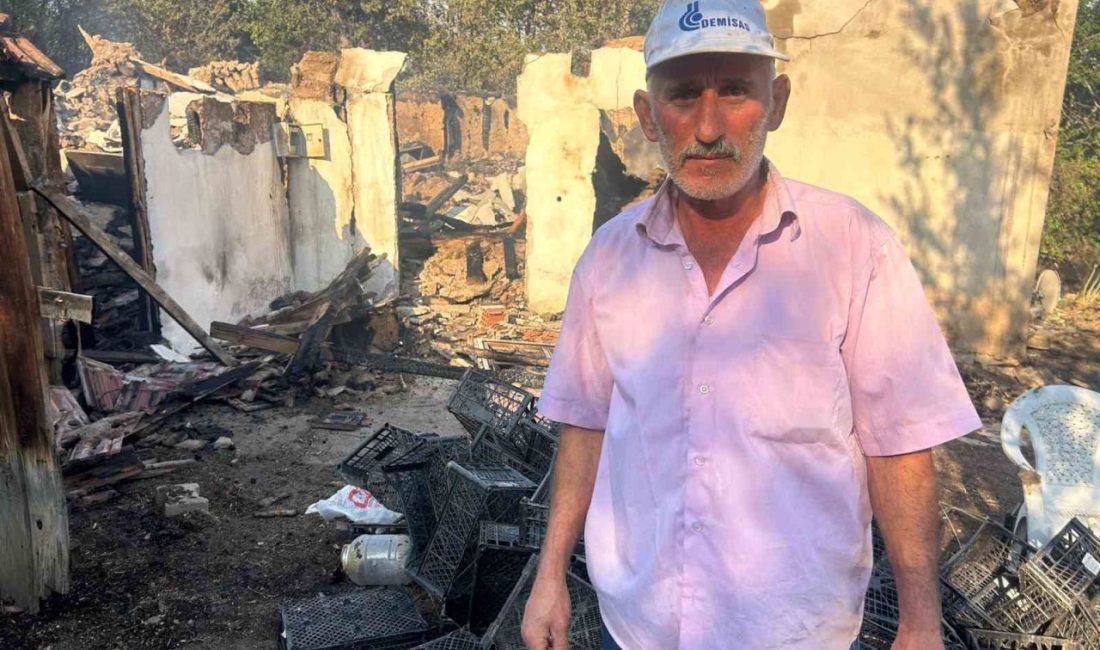 Bilecik’in Gölpazarı ilçesinde devam eden yangın sebebi ile boşaltılan Tongurlar