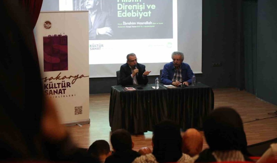 Sakarya Büyükşehir’in Haziran Kültür Sanat Etkinlikleri çerçevesinde Sakarya’ya gelen Filistinli