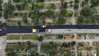 Gebze Belediyesi, Kurban Bayramı öncesinde mezarlıklar, camiler ve yolları kapsayan