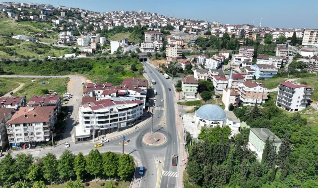 “Darıca İlçesi Eskihisar Feribot Yolu-Cengiz Topel Caddesi Kesişimi Köprülü Kavşağı
