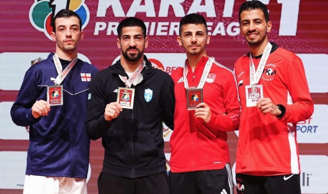 Eray Şamdan, Fas’ta gerçekleştirilen Premier Lig müsabakalarında bronz madalya kazanırken,