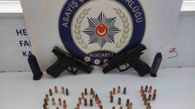 Kocaeli’nin Darıca ilçesince iş yeri kurşunlayan 2 şüpheli operasyonla yakalanarak