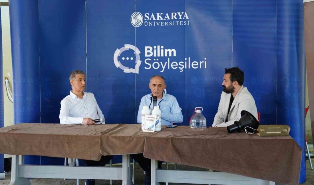 Sakarya Üniversitesi tarafından Bilim İletişimi çerçevesinde düzenlenen Bilim Söyleşileri serisinin