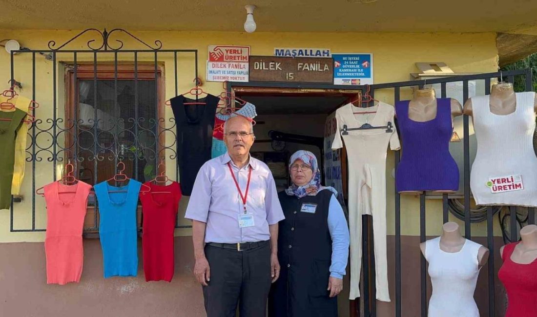 Kastamonu’nun İhsangazi ilçesinde yaşayan çift, 28 yıldır pamuk iplikten ördükleri