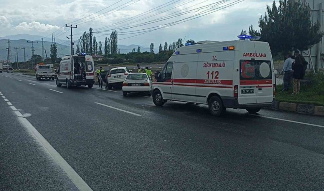 Kastamonu’da iki otomobil çarpıştı: 5 yaralı Kastamonu’nun Tosya ilçesi D100 karayolunda iki otomobilin çarpışması neticesinde meydana