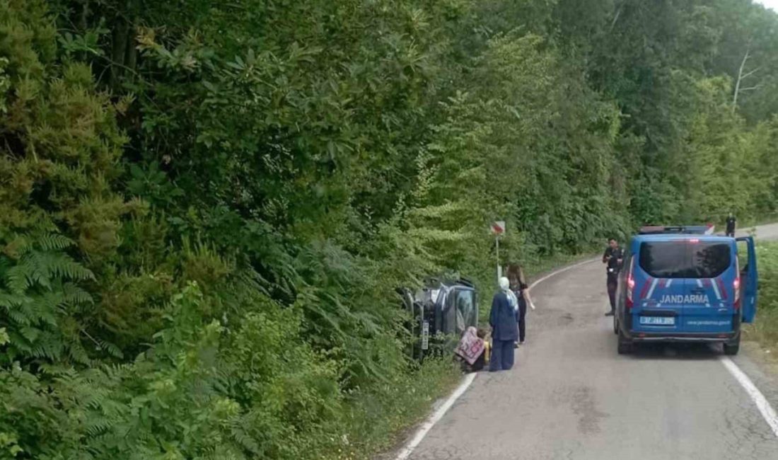 Kastamonu’da takla atan cipteki 1 kişi yaralandı Kastamonu’nun Cide ilçesinde cipin takla atması neticesinde meydana gelen kazada