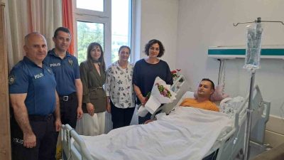 DÜZCE(İHA) – Düzce Emniyet Müdürü İbrahim Ergüder’in eşi ve POLED