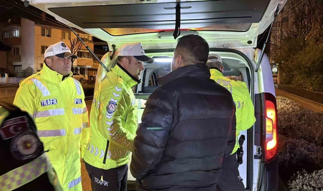 Kemer yok, muayene yok, sigorta yok Bolu’da bir haftada 2 bin 773 araç ve sürücüye 8