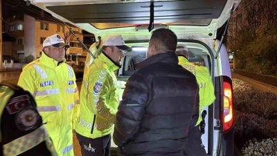 Bolu’da bir haftada 2 bin 773 araç ve sürücüye 8