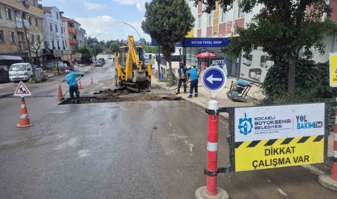 Kocaeli Büyükşehir Belediyesi, kent genelinde ulaşım güvenliğini sağlamak amacıyla yol