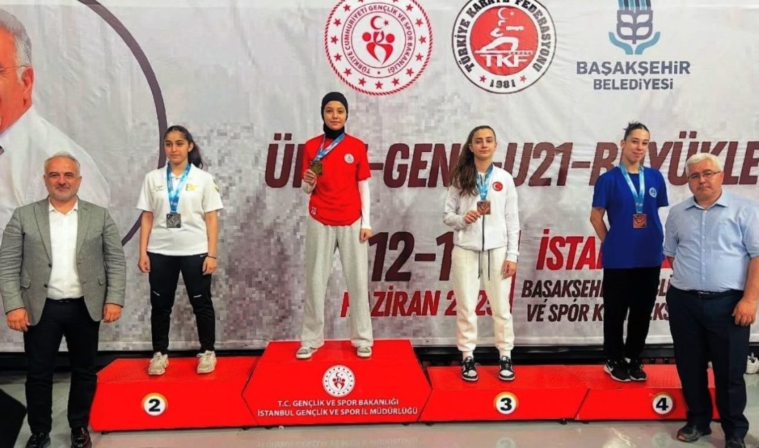 Körfezli karateci Hümeyra şampiyon oldu Türkiye Karate Federasyonu’nun Karate sporuna uzun yıllar hizmet eden merhum