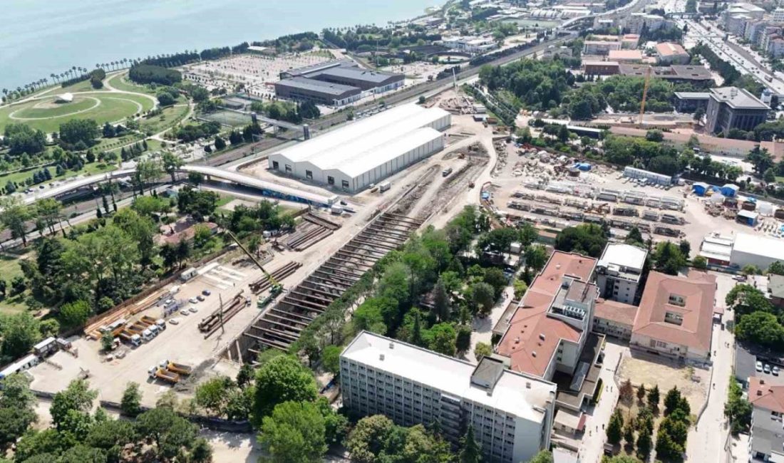 “Körfezray Metro Projesi” kapsamında İzmit ilçesinde bulunan 5 istasyon bölgesinde