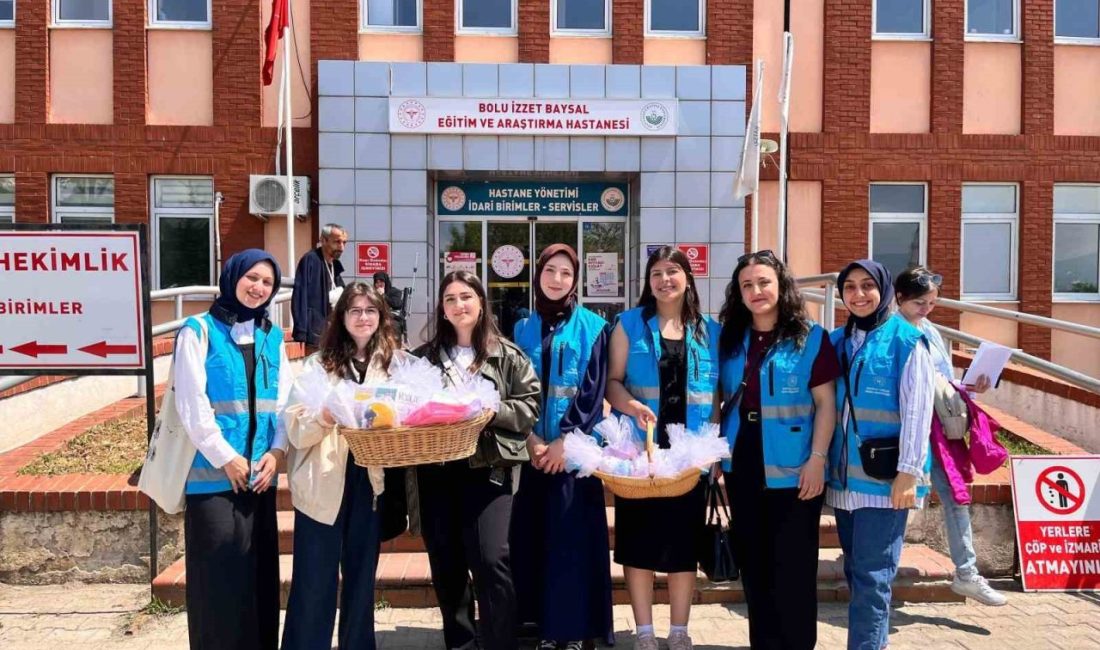 Bolu’da Gölköy Kız Yurdu öğrencileri, el emeğiyle hazırladıkları oyuncakları “Şifa