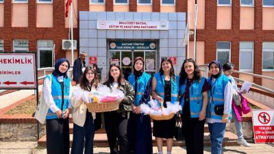 Bolu’da Gölköy Kız Yurdu öğrencileri, el emeğiyle hazırladıkları oyuncakları “Şifa