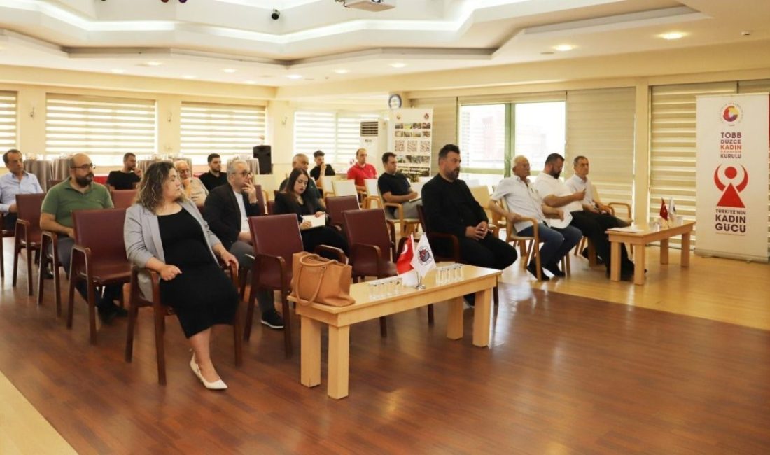 Mobilya ve orman ürünleri sektöründe güç birliği Düzce Ticaret ve Sanayi Odası (DTSO) tarafından yürütülen Düzce ili