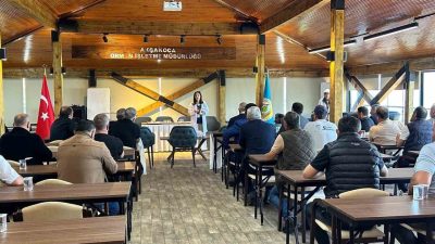 DÜZCE (İHA) – Akçakoca ilçe sağlık müdürlüğü ekipleri Akçakoca’da muhtarlara