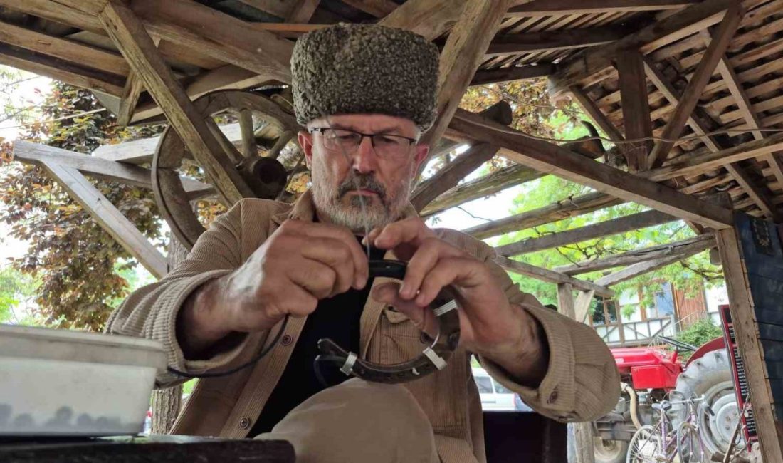 Düzce’de at çiftliği ve restoran işleten Murat Seyok, çocukluk hobisini