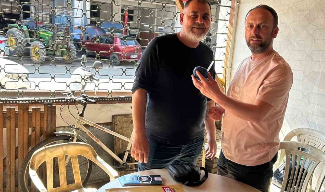 Nikotin testi yapıldı DÜZCE(İHA) – Düzce Sağlık Müdürlüğüne bağlı ekipler sanayi bölgesinde esnafı
