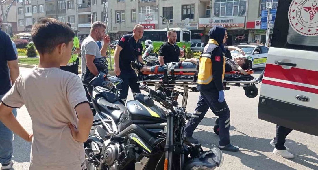 Otomobil ile çarpışan motosiklet sürücüsü yaralandı Kocaeli’nin Karamürsel ilçesinde otomobil ile çarpışan motosikletin sürücüsü yaralandı. Kaza,