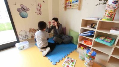 Kocaeli’de özel bireyler için faaliyete sunulan Gonca Engelsiz Yaşam Merkezi’nde