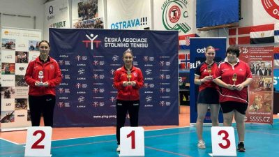 Sakarya Büyükşehir Belediyesi Masa Tenisi sporcusu Sümeyra Türk, Çek Cumhuriyeti’nde