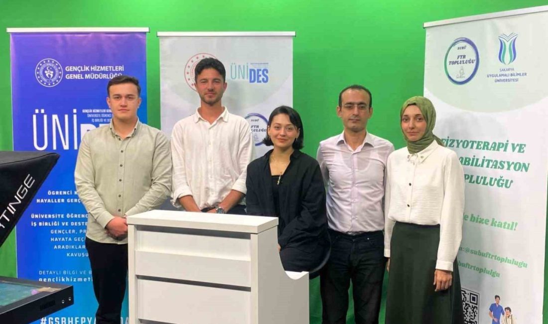 Şifa için hareketin önemine dikkat çektiler SUBÜ Fizyoterapi ve Rehabilitasyon Topluluğu, ÜNİDES çerçevesinde desteklenen ‘Harekette Şifa