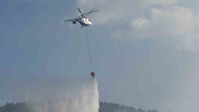 Sakarya’nın Taraklı ilçesinde çıkan ve büyük oranda kontrol altına olan