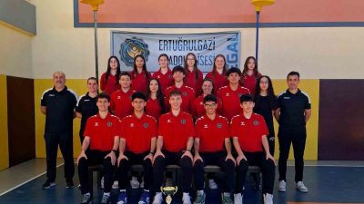 Kocaeli’nin Kartepe ilçesindeki Ertuğrul Gazi Anadolu Lisesi Korfbol Takımı, 3