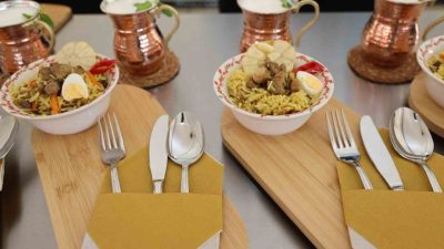 Kocaeli’de düzenlenen MARİFEST25 festivalinde düzenlenen “Marifetli Ellerle Yemek Yarışması” renkli