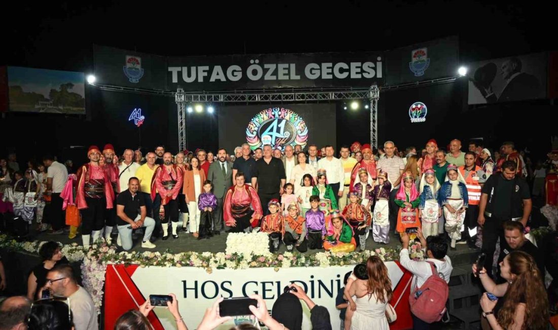 TUFAG Özel Gecesi’nde 41. yıl coşkusu Yalova Turizm Folklor Araştırma Geliştirme Spor Kulübü’nün (TUFAG), 41. kuruluş