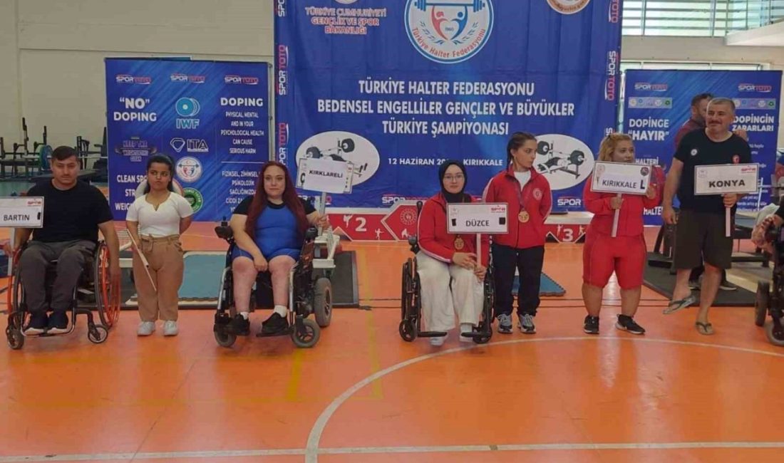 Türkiye Şampiyonası’nda 2 altın madalya Bedensel Engelliler Büyükler-Gençler Halter Türkiye Şampiyonası’ndan Düzceli sporcular madalyalarla döndü.