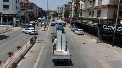 Yalova’da polis tarafından haziran ayı içinde yapılan dron destekli kırmızı