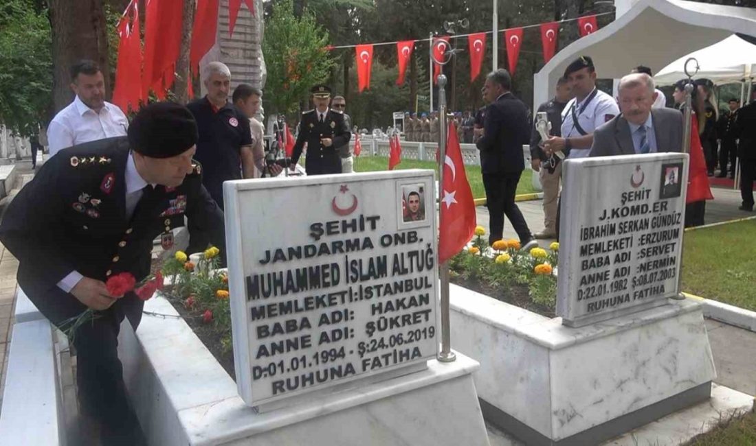 Yalova’da jandarmanın kuruluş yıldönümünde şehitler anıldı Yalova’da Jandarma Teşkilatı’nın kuruluşunun 186. yıldönümü etkinlikleri çerçevesinde şehitliklerde törenler