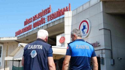 Düzce Belediyesi Zabıta Müdürlüğü, İl Sağlık Müdürlüğü ve İl Emniyet