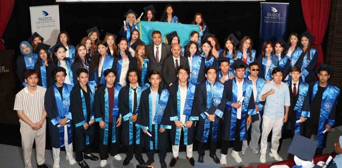 13 farklı ülkeden 63 öğrenci Türkçeyi öğrendi Düzce Üniversitesi Türk Dili Öğretimi Uygulama ve Araştırma Merkezi (DÜTÖMER)