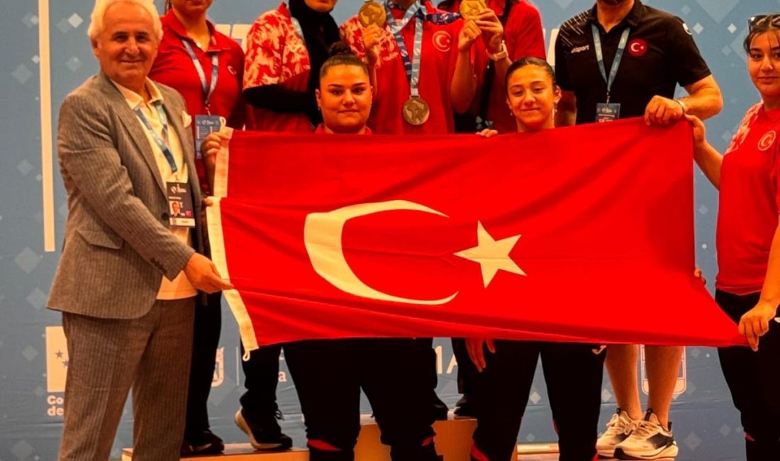 166 kilo kaldırarak Avrupa şampiyonu oldu İspanya’nın Madrid kentinde 23-30 Temmuz 2025 tarihleri arasında düzenlenen U15
