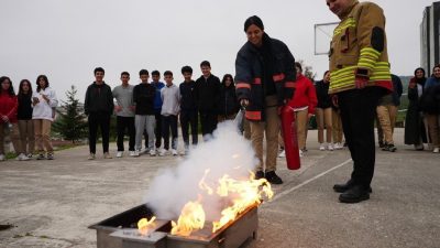 DÜZCE (İHA) – Düzce Belediyesi İtfaiye Müdürlüğü, fiziki şartları iyileştirilmiş