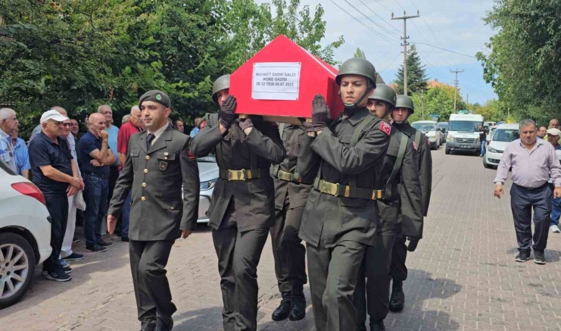 Kastamonu’nun Cide ilçesinde 97 yaşında hayatını kaybeden Kore gazisi düzenlenen