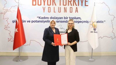 AK Parti’de Bozüyük İlçe Kadın Kolları Başkanlığına Kısmet Sağlam atandı.
