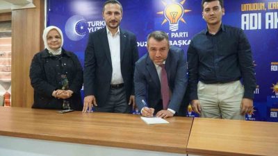 Yeniden Refah Partisinden (YRP) istifa eden Düzce Belediyesi bağımsız belediye